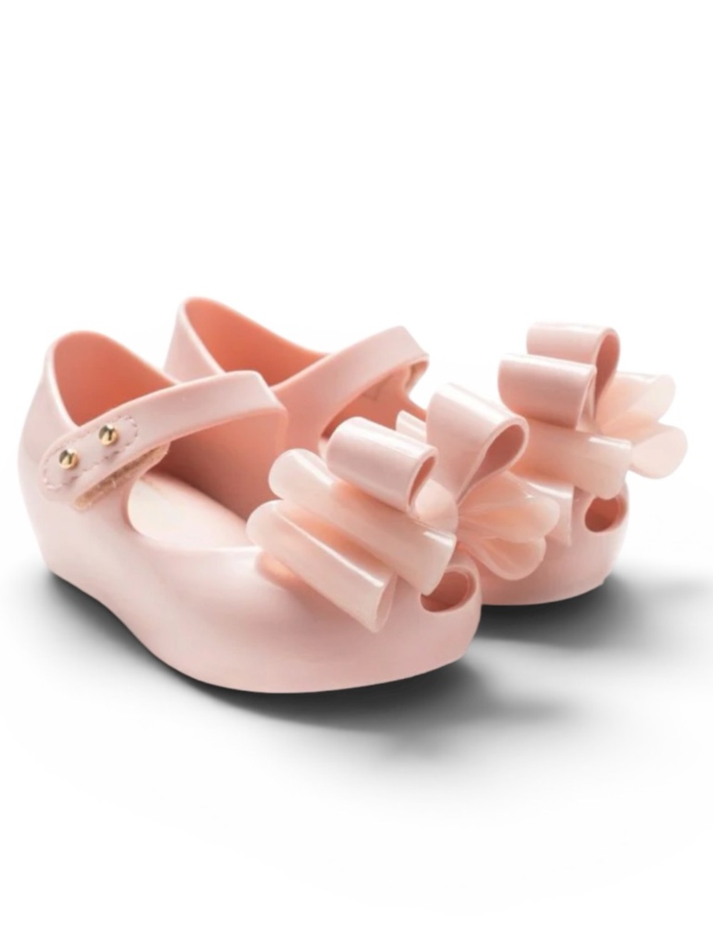 Mini Melissa Ultragirl Triple Loop Bow Jelly Shoes
